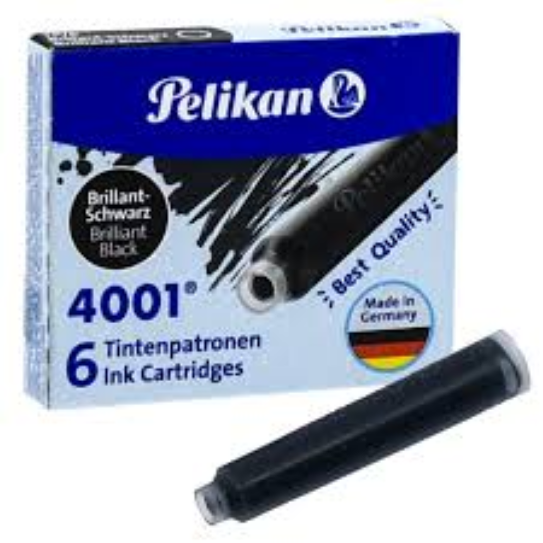 PELIKAN CARTRIDGE BLACK TP/6 2S 301218